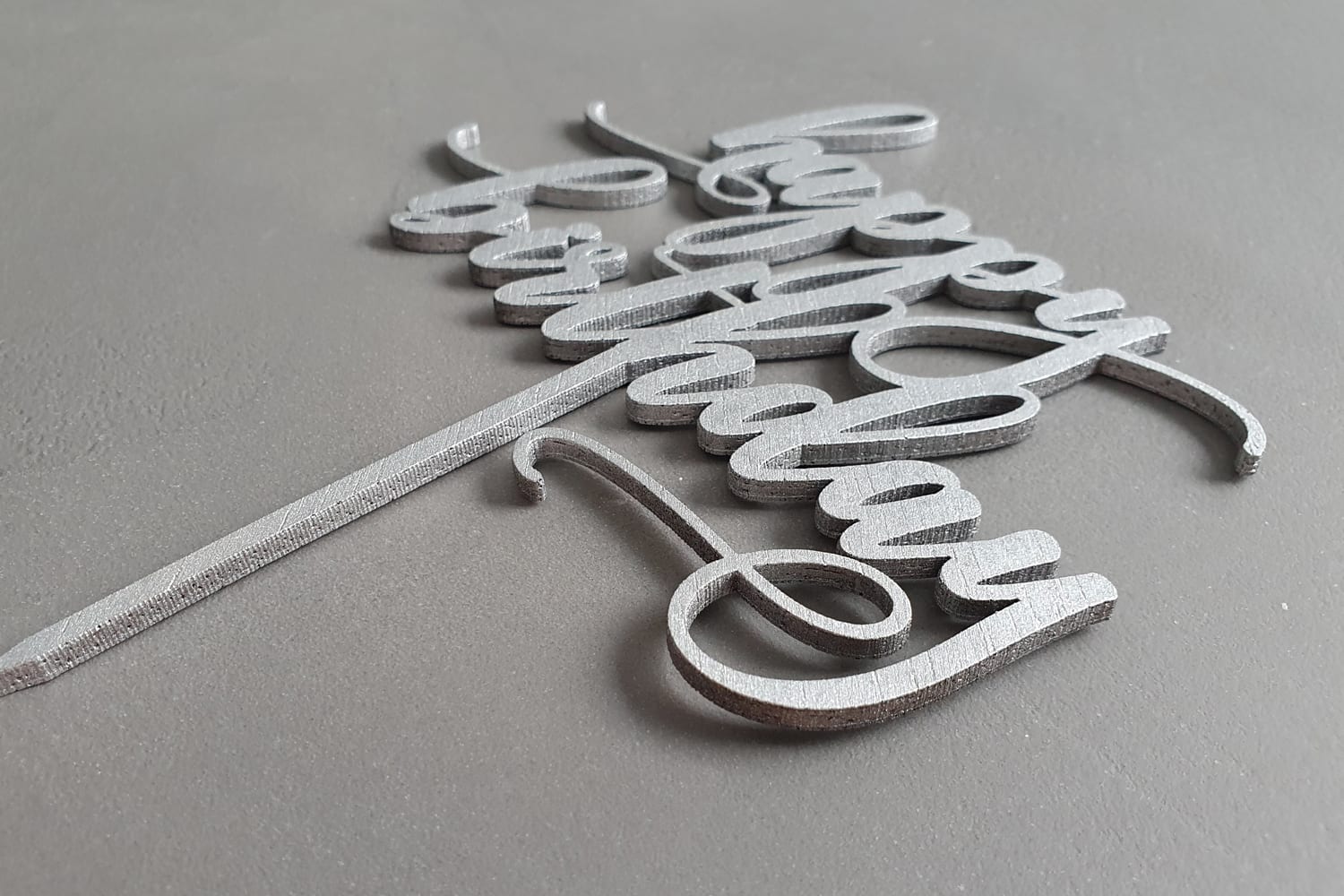 'Happy Birthday' Cake Topper verjaardag - Afbeelding 3
