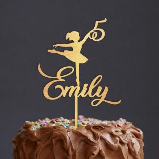 taarttopper ballet meisje