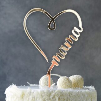 Taarttopper Hartje mama Moederdag