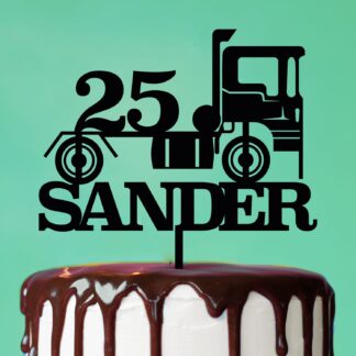 taarttopper vrachtwagen verjaardag