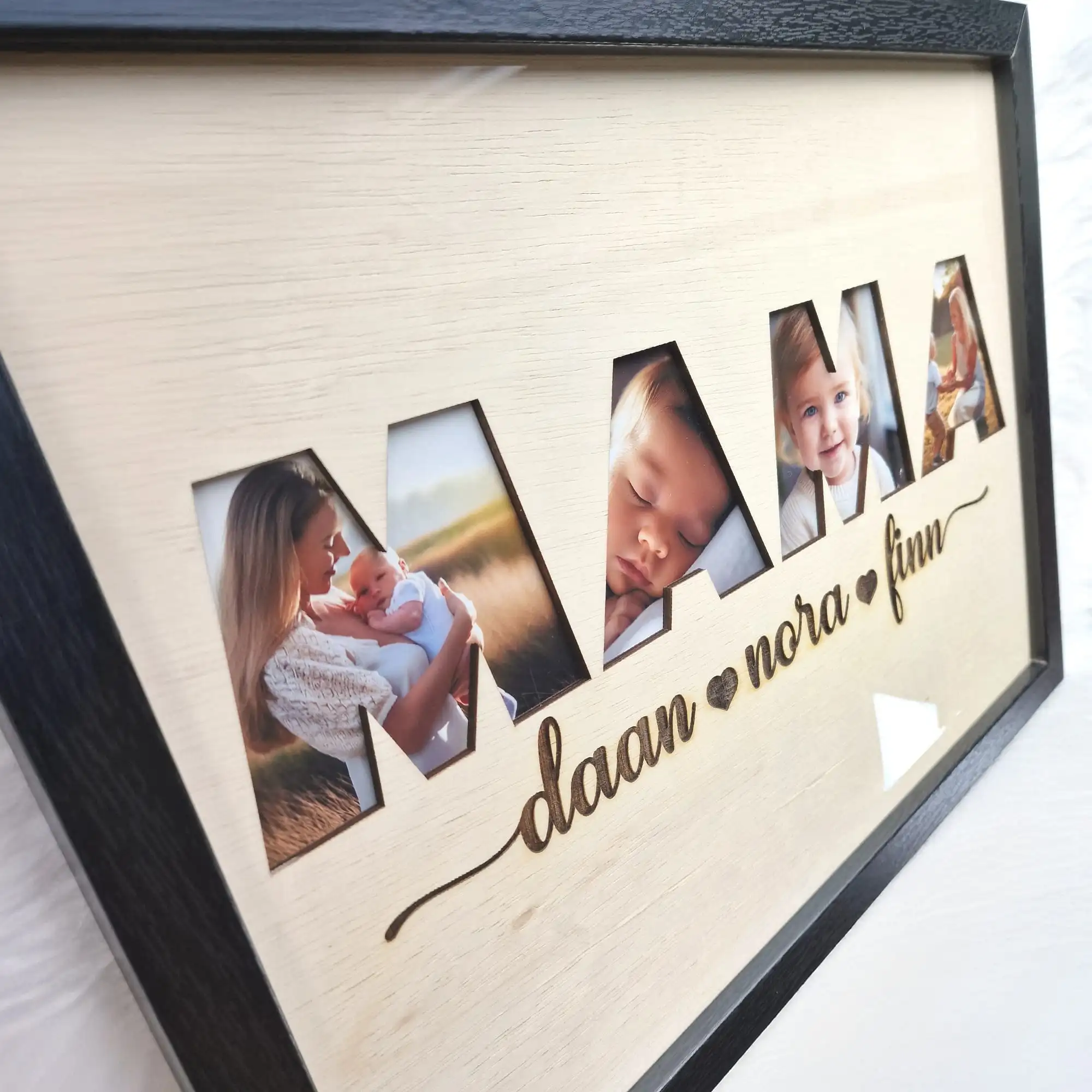 Moederdag Fotolijst met Namen | Uniek Cadeau Mama - Afbeelding 2